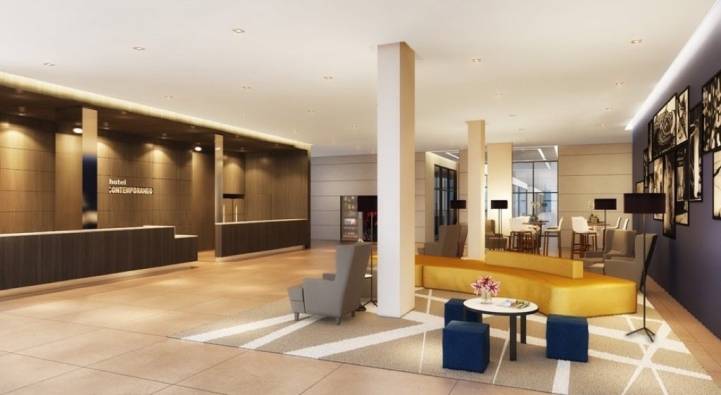 Pé-dreito Duplo Royal Campinas Hotel Contemporâneo