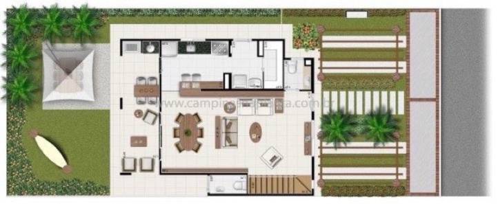 Villaggio Shangrilá Planta Opção Pavimento Inferior