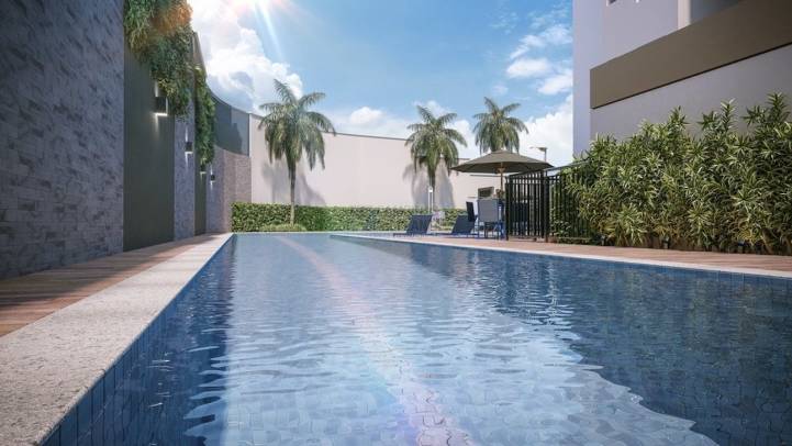 Perspectiva ilustrada da Piscina Adulto