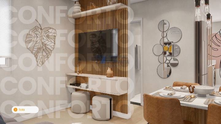 Sala Recanto dos Ipês - Ampla e iluminada, ideal para receber seus convidados.