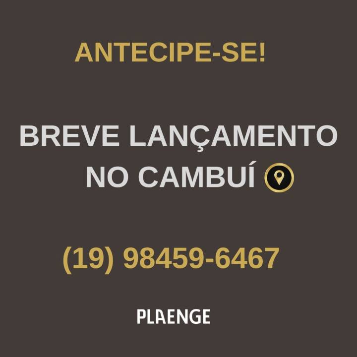 Authentic Cambuí, Breve Lançamento, Apartamentos na Planta, Cambuí, Campinas, Alto Luxo