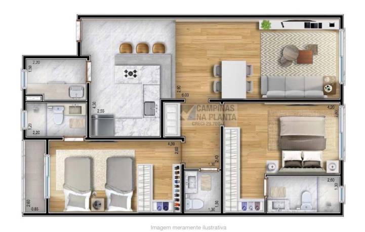 Alive Nova Campinas Planta Exclusive