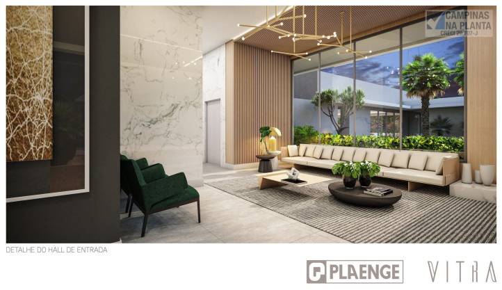 Hall social deste breve lançamento na Rua Maria Monteiro