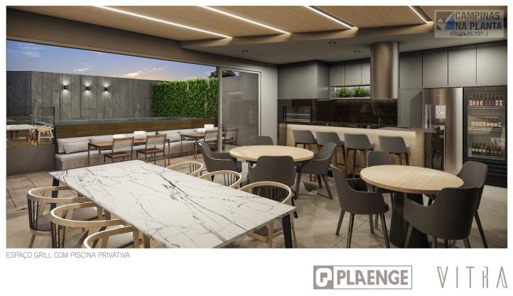 Grill / Piscina do Vitra Maria Monteiro