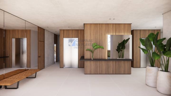 Hall de entrada luxuoso do Wert Design Taquaral - lançamento no Taquaral com acabamentos premium.