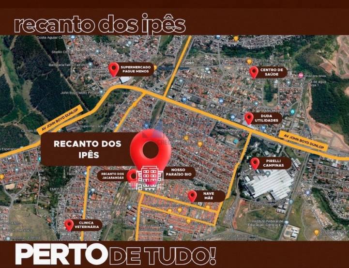 Localização Recanto dos Ipês - Fácil acesso e próximo a tudo que você precisa.
