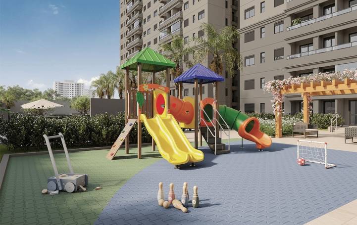 Playground infantil no Residencial San Pietro