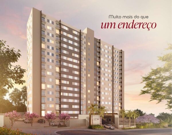 Fachada do Alto Elíseos 74, apartamento na planta pelo MInha Casa Minha Vida em Campinas, SP