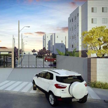 cury supercitta residencial horizonte perspectiva ilustrada fachada