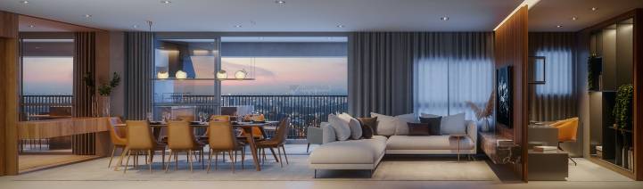 vestra cambui apartamento living cozinha sala ampliada