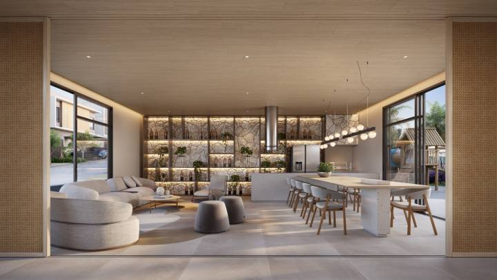 Espaço gourmet da Casa da Mata Gramado, um breve lançamento em Gramado, com casas na planta em Campinas.