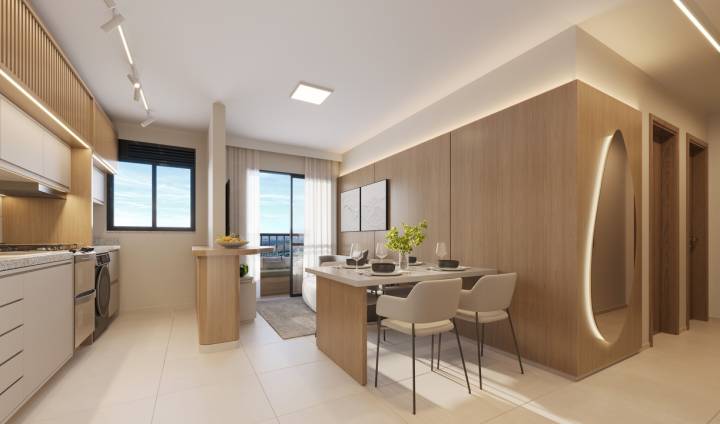 perpectiva ilustrada do city galleria