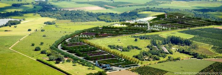 Perspectiva ilustrada do Tamboré Jaguariúna