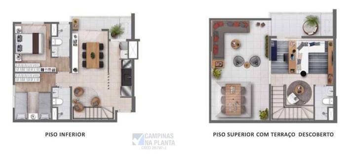 quirino 779 lancamento planta duplex 111 m2