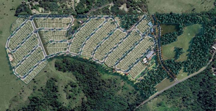 implantação do loteamento santana da lapa joaquim egidio