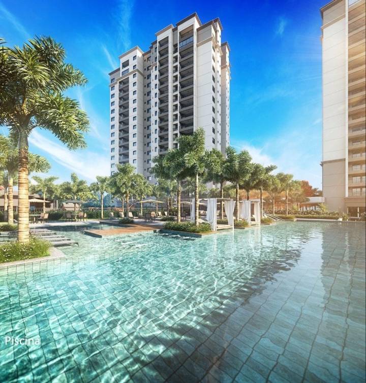 Living Grand Wish Nova Campinas Piscina