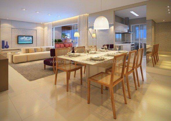 wide cambui da gafisa perspectiva do iving ampliado do apartamento de 108m²