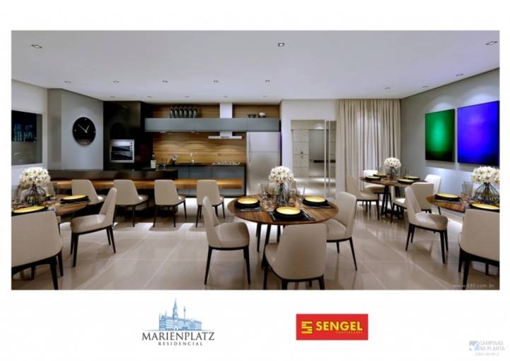 espaco gourmet do marienplatz residencial lançamento no cambuí, Campinas