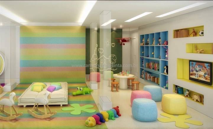 Perspectiva ilustrada da brinquedoteca