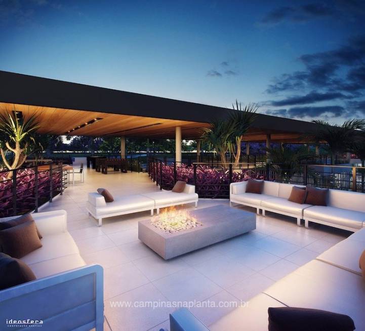 Tamboré Jaguariúna fire place