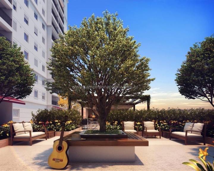 Perspectiva ilustrada da praça dos encontros