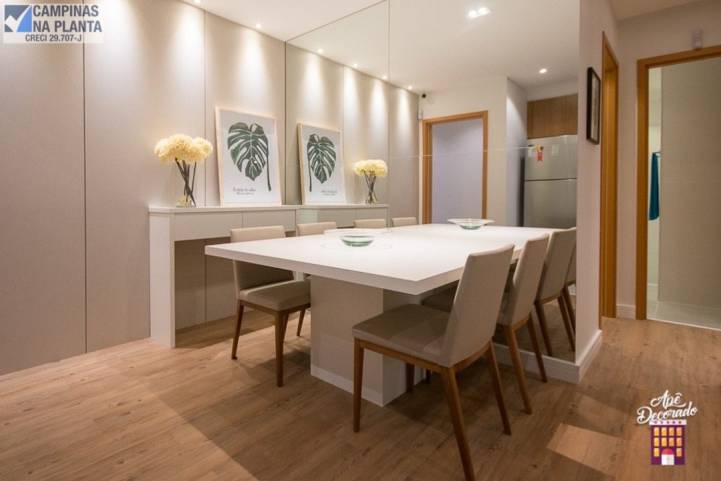 V81 Lagoa Foto Decorado Sala Jantar