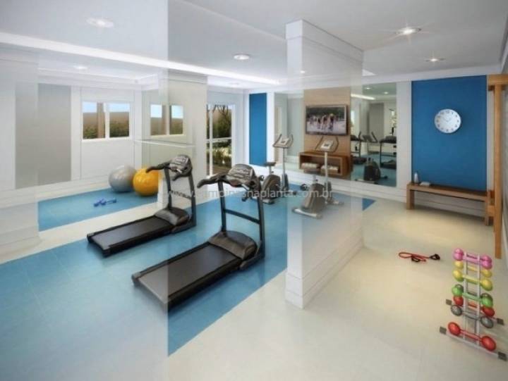 Perspectiva ilustrada do fitness