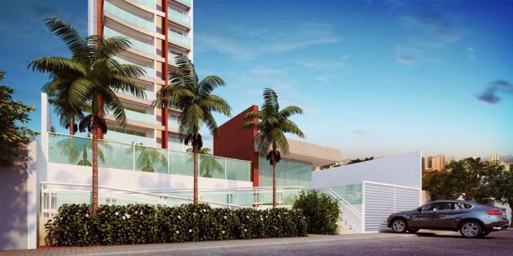 Perspectiva ilustrada da portaria