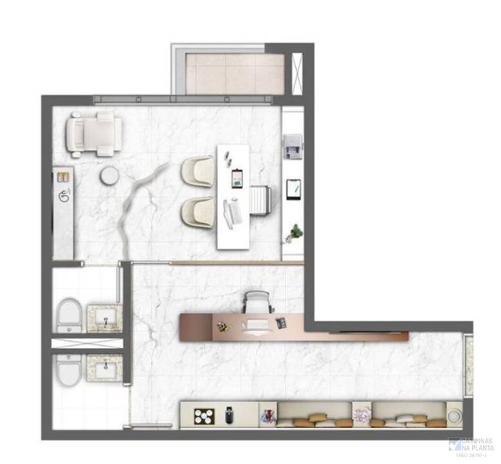 planta consultorio 47m do medplex vera cruz