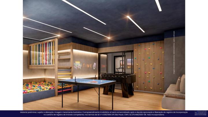 sala de jogos do mansoes residencial