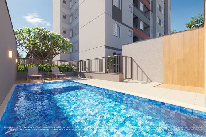 Piscina do Top Life Nova Campinas Park