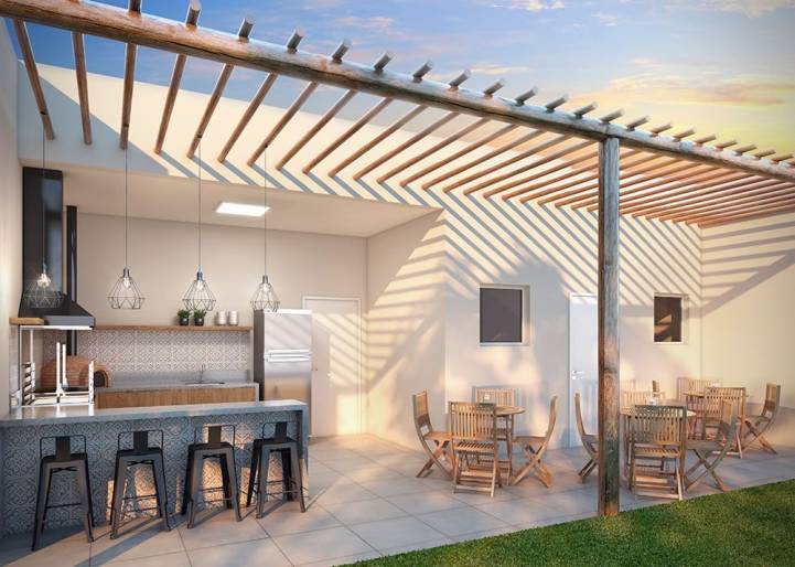 Perspectiva da Churrasqueira