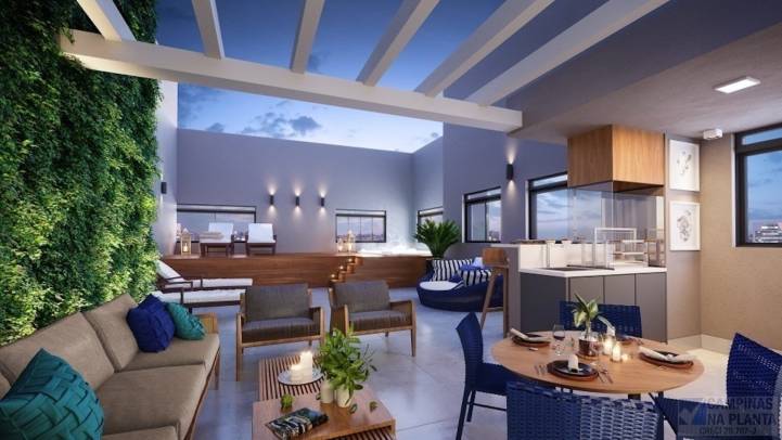 perspectiva desta cobertura na planta em Campinas