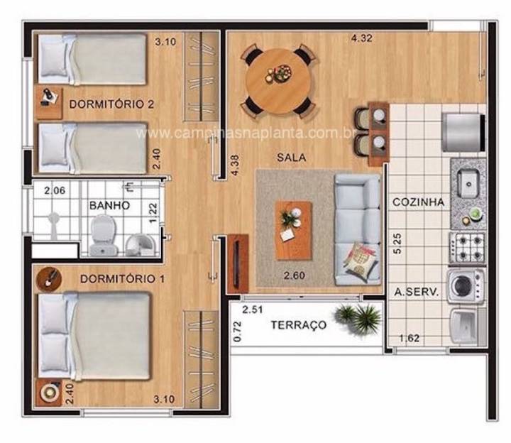 Planta de ponta Villa Parque Vila Industrial