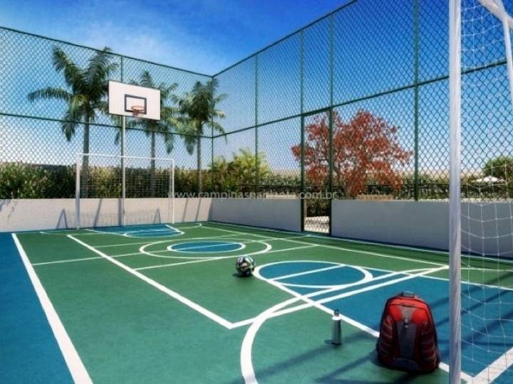 Perspectiva ilustrada da quadra