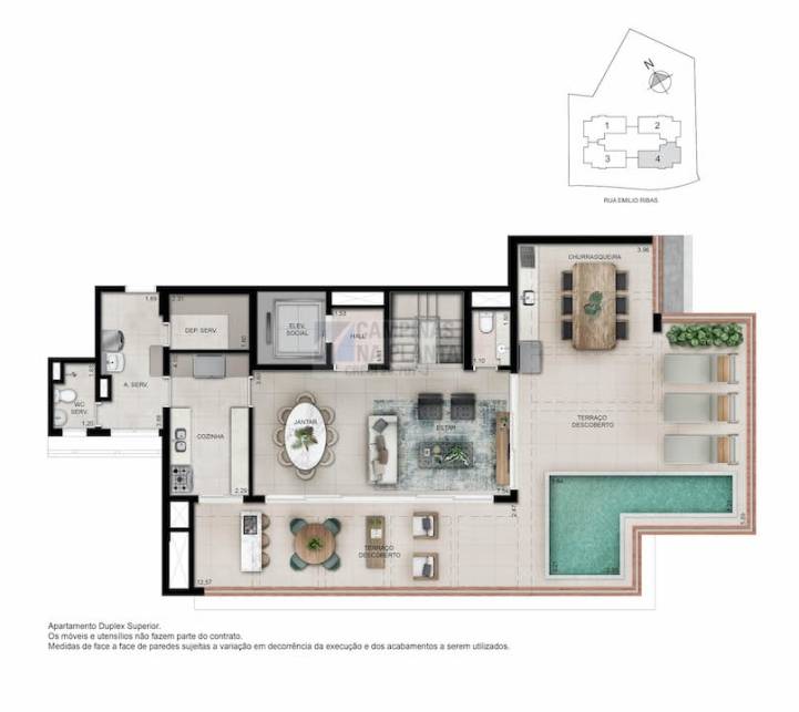 alenza cambui planta duplex superior 281 m2