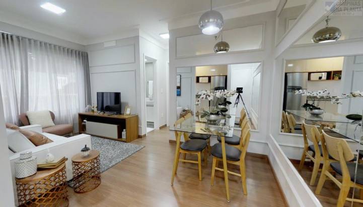 alameda primavera hortolandia apartamento decorado jantar