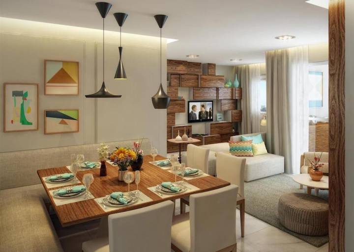 Living Elegance Guanabara Sala Estar Jantar