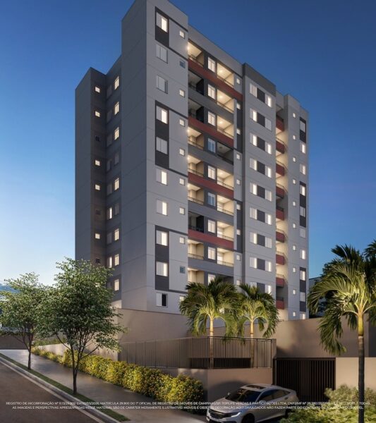 TopLife Nova Campinas Park — breve lançamento de apartamentos na planta no Jardim Paranapanema, Campinas