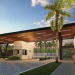 portaria do lançamento do condominio ville sainte anne la colline da terra viva