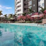 Piscina do Vista Horizonte Nova Campinas, próx Av. Norte Sul, Breve Lançamento Tegra de Apartamentos na Planta em Campinas